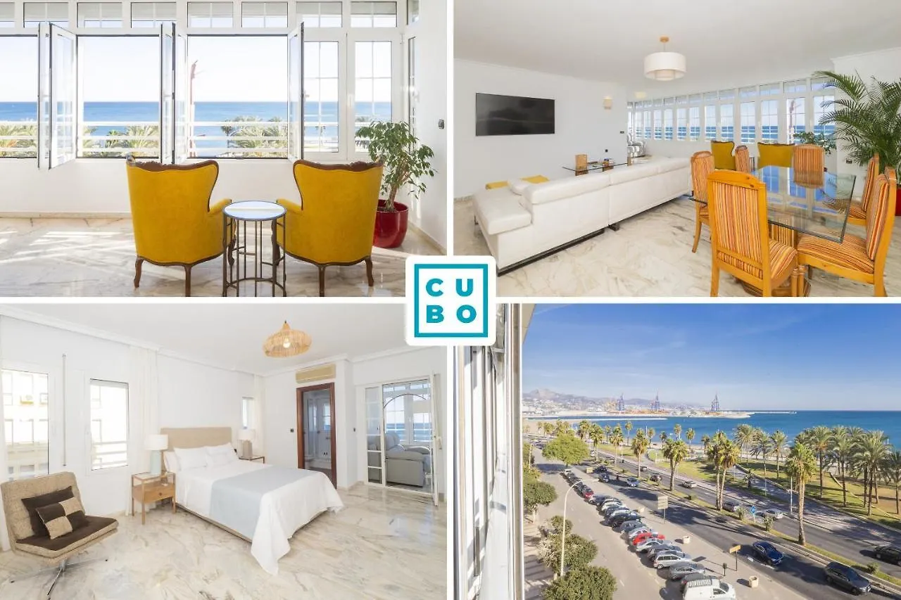 Cubo'S Apartamento Seaview Port & Free Parking Málaga Appartement
